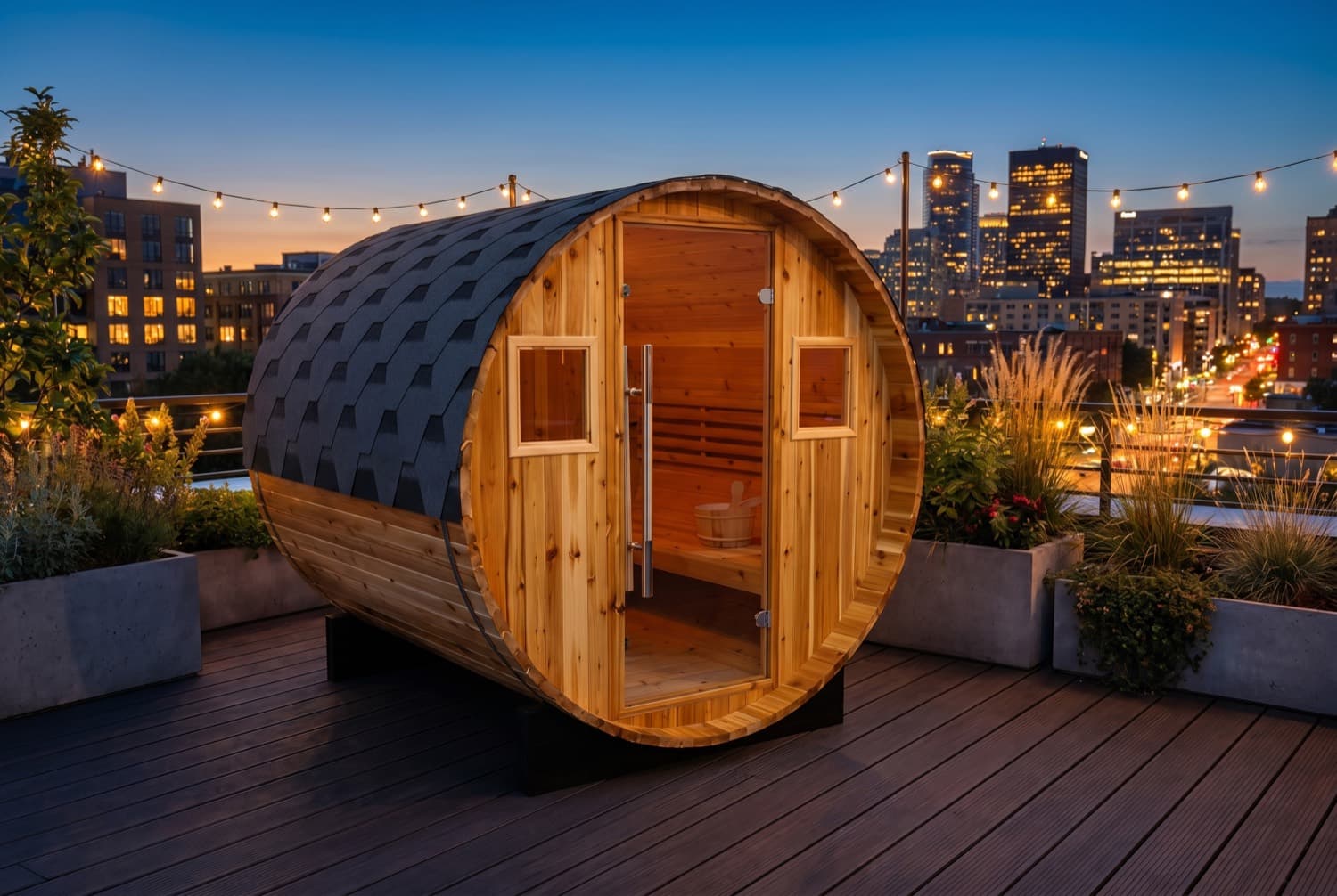 Rooftop terrace