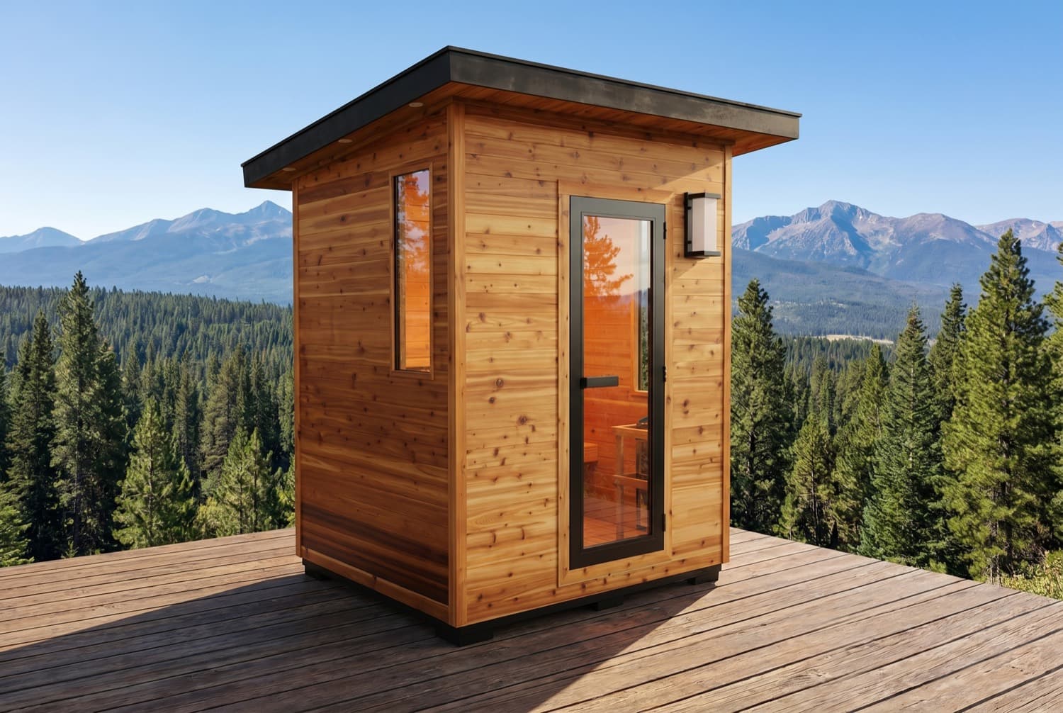 The mountain deck