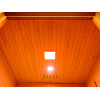 Eagle 2 Person Outdoor Traditional Wet/Dry Sauna with Harvia Heater