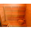 Bristow 2-Person Outdoor Wet/Dry Traditional Sauna with 4.5kW Harvia Heater