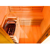 Bristow 2-Person Outdoor Wet/Dry Traditional Sauna with 4.5kW Harvia Heater