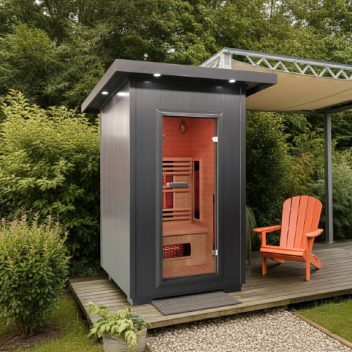 Logan 2-Person Outdoor Infrared Sauna