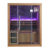 Rockledge 2-Person Luxury Indoor Traditional Sauna with 4.5kW Harvia Heater Rockledge 2-Person Luxury Indoor Traditional Sauna with 4.5kW Harvia Heater