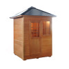 Freeport 3-Person Outdoor Traditional Wet/Dry Sauna with Harvia Heater