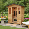 Grandby 3-Person Outdoor Infrared Sauna