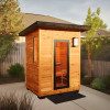 Seneca 3-Person Contemporary Outdoor Sauna With Harvia Heater