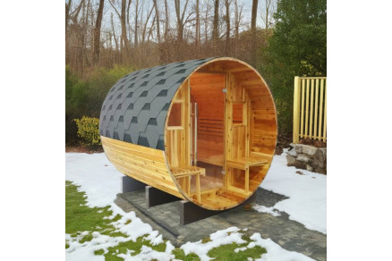 Unwinding in Style: The Surprising Benefits of Barrel Saunas