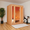 3-Person Indoor Traditional Sauna Single Bench