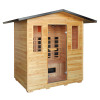 Cayenne 4-Person Outdoor Infrared Sauna