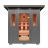 Pacific 4-Person Outdoor Infrared Sauna