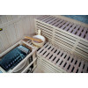 Westlake 3-Person Luxury Indoor Traditional Sauna with 4.5kW Harvia Heater
