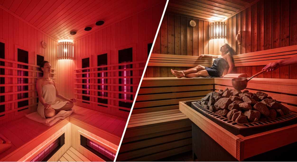 Infrared Sauna vs. Traditional Sauna