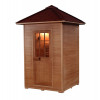 Eagle 2-Person Outdoor Traditional Sauna - Harvia heater